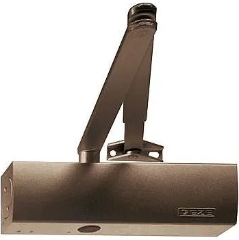 Zavírač dveří GEZE TS 2000 NV hnědé tělo bez ramínka 128886