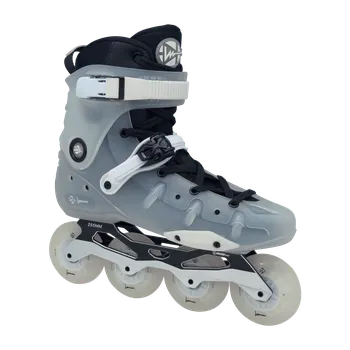 Kolečkové brusle LUMINOUS RAY - clear Velikost: 46 svítící brusle