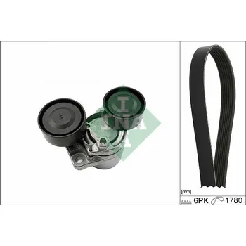 Sada žebrovaných klínových řemenů Schaeffler INA 529 0510 10