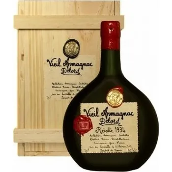 Brandy Armagnac Delord Millésimés - ročník 1934 0,7l, 40% alc.