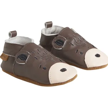 Chlapecká obuv Enfant - Kožené capáčky - Medvídek -vel.18,24,25 Velikost: 26
