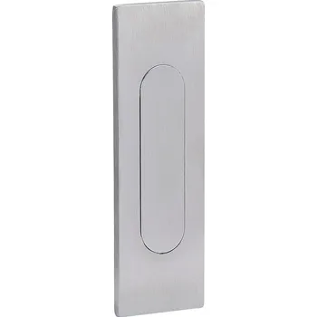 Dveřní kování Úchytka 3663 pružinka bez otvoru pár OFS bronz česaný