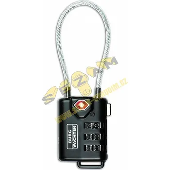 Visací zámek Visací zámek BURG TSA 74/30 SB kódový lankový