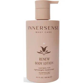 Tělový peeling INNERSENSE Renew Body Lotion - vyživující lehké tělové mléko 250ml