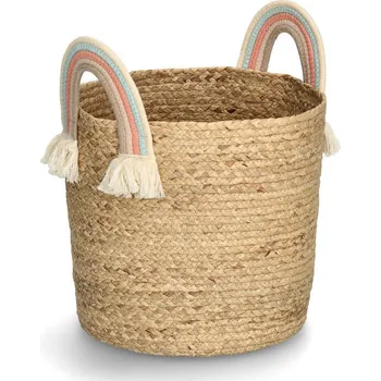 Úložný box Zeller Úložný pletený košík z mořské trávy, ⌀ 30 cm