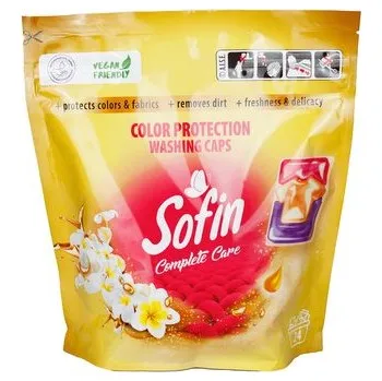 Podlahový mycí stroj SOFIN gelové kapsle na praní barevného prádla 24 ks