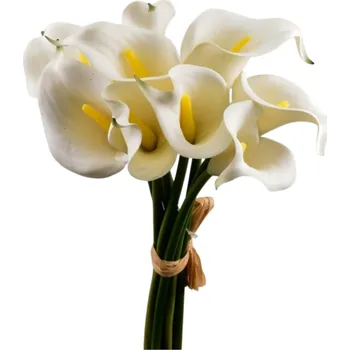 umělá květina Umělá kytice kal 35 cm, bílá