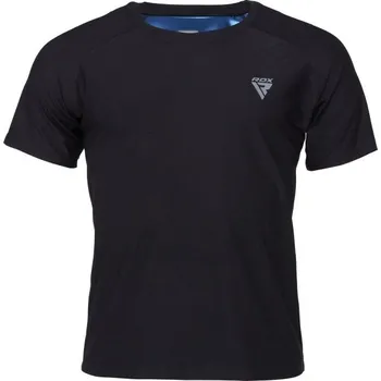 Pánské sportovní triko RDX M1 SWEAT T-SHIRT 3XL Černá, Šedá