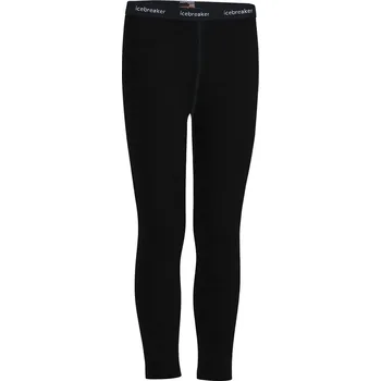 Dámské oblečení legíny dětské ICEBREAKER K 200 Oasis Leggings BLACK - 4
