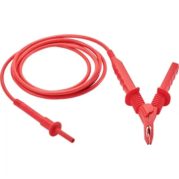 Měřicí kabel Chauvin Arnoux Měřicí kabel HV, 5 kV, 15 m, s krokosvorkou, červená, P01295512, měřicí vodič, 1 ks