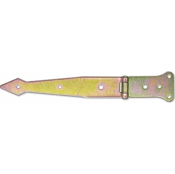 pant Závěs ozdobný pásový 80x200x50x2,5 mm žlutý zinek