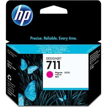 HP 711 Magenta DJ Ink Cart, 29 ml, CZ131A