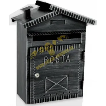 Poštovní schránka PS FB602T kovaná poštovní schránka s komínem