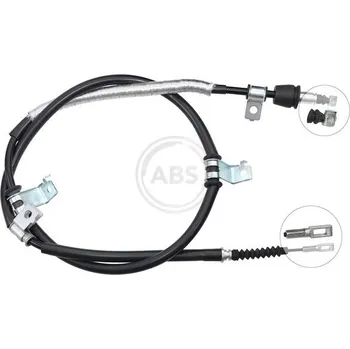 Lanko parkovací brzdy Tažné lanko, parkovací brzda A.B.S. K17058