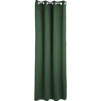 Atmosphera Zatemňovací závěs s kroužky, 140 x 260 cm, zelený