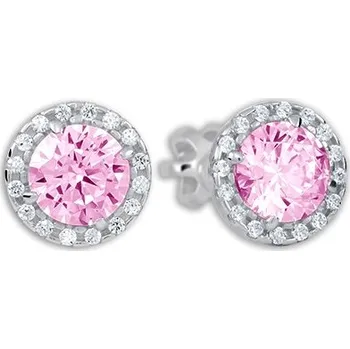 Náušnice Soliter Úchvatné náušnice z bílého zlata se zirkony 239 001 00957 0700400 + 2 měsíce na vrácení zboží