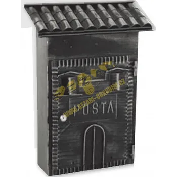 Poštovní schránka PS FB613 kovaná poštovní schránka se stříškou