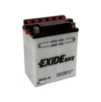 Motobaterie EXIDE 12V, 11Ah, 160A, YB10L-A2, pravá/levá