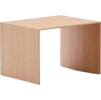 Toaletní stolek Dubový odkládací stolek Kave Home Litto 55 x 40 cm