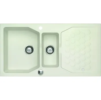 Granitový dřez Alveus SENSUAL 70/11 (900x610mm)+pop-up sifon