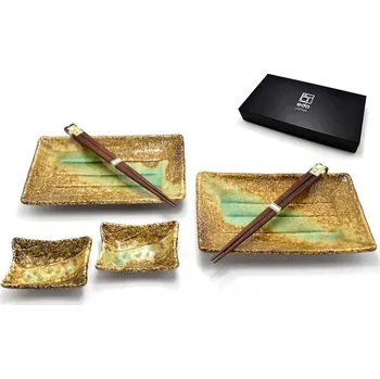 jídelní souprava JPN Sushi porcelánový servis Ki Kasshoku, pro 2 osoby