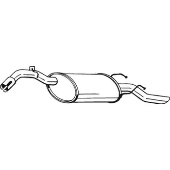 Tlumič výfuku Zadní tlumič výfuku BOSAL 141-213