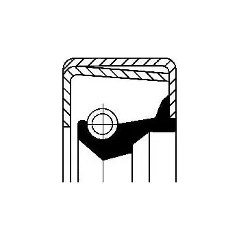 Těsnění motoru Těsnící kroužek CORTECO 01003157B