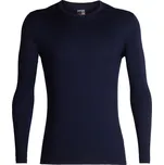 funkční triko pánské ICEBREAKER M 200 Oasis LS Crewe MIDNIGHT NAVY - XL