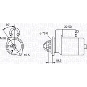 Startér Startér MAGNETI MARELLI 063721158010