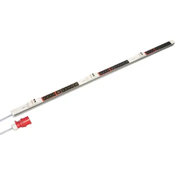 Rozvaděč nVent SCHROFF 60110285 10 palec zásuvková lišta pro datové skříně černá