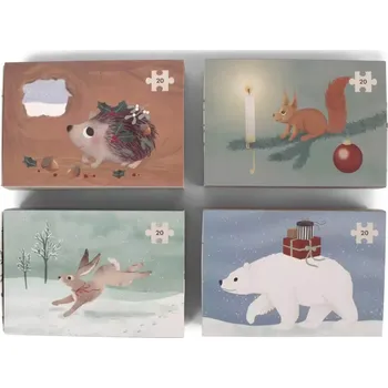 FILIBABBA set 4 puzzle Wonderful Winter