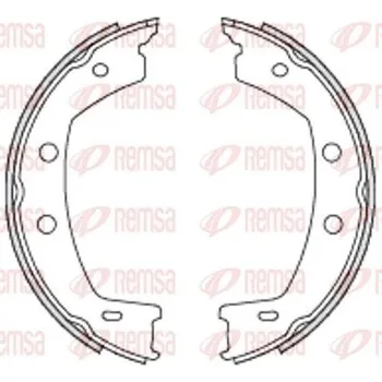 Brzdová čelist, parkovací brzda REMSA 4755.00