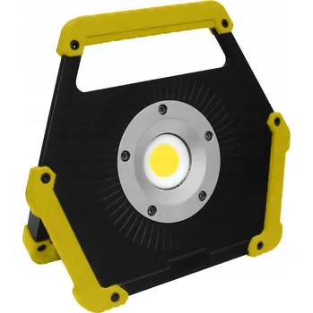 LED reflektor COB s akumulátorem, 10 W