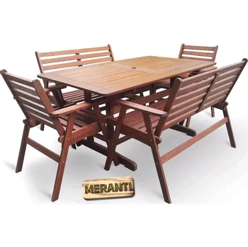 Zahradní sestava Stolová sestava MONROO COMBI SET 6 meranty