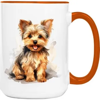 Hrnek velký barevný s potiskem Jorkšír 2