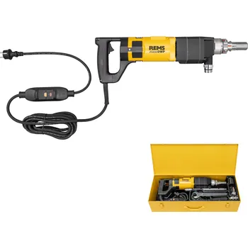 Vrtačka Rems Picus DWP Basic-Pack jádrová vrtačka 180017, mikro-pulzní mokré, suché vrtání diamantovými korunkami do prům. 202 mm (Rems 180017 Elektrický diamantový jádrový vrtací stroj pro jádrová vrtání v betonu aj. do Ø 202 mm)