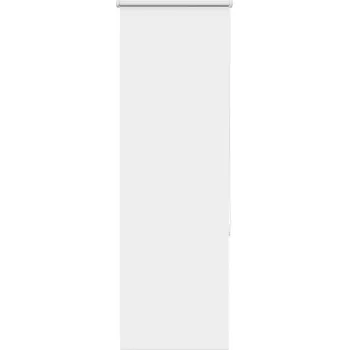 Roleta vidaXL Roleta zatemňovací bílá 45x175 cm šířka látky 40,7 cm polyester