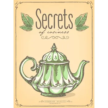 Obraz Cedule Premium Quality - Secrets od cosiness