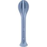 Koziol Sada příborů KLIKK ORGANIC, 3dílná, KOZIOL, modrá