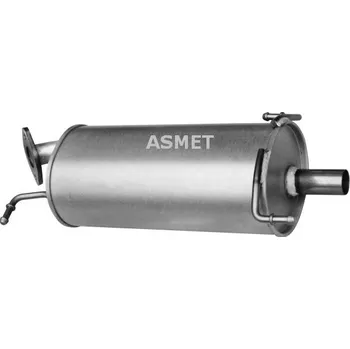 Tlumič výfuku Zadní tlumič výfuku ASMET 05.198