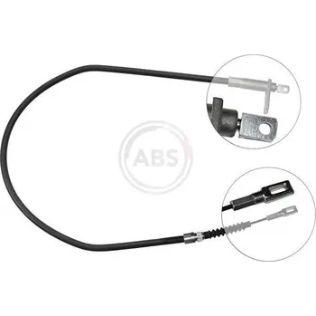 Lanko parkovací brzdy Tažné lanko, parkovací brzda A.B.S. K17227