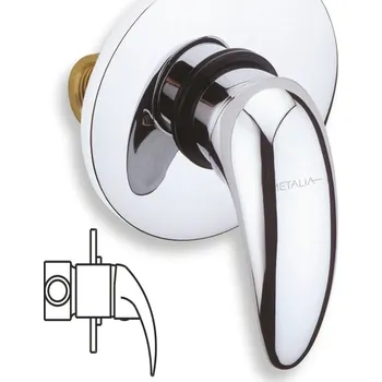 Novaservis Metalia 55 Sprchová baterie podomítková, chrom 55050,0 OUTLET