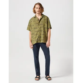 Pánské oblečení Pánské džíny WRANGLER RIVER CLOUDY SKIES 112352674 - akce Velikost: 34/34 Tričko zdarma při nákupu nad 3000,-!