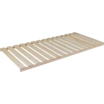 Postelový rošt Mivepo Pevný laťový v rámu zesílený rošt 90 x 200 cm