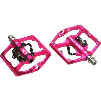 Pedál na kolo Pedály P2R FLATMAN 70 SPD 3SB magenta pink