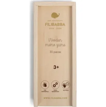 FILIBABBA dřevěné pexeso
