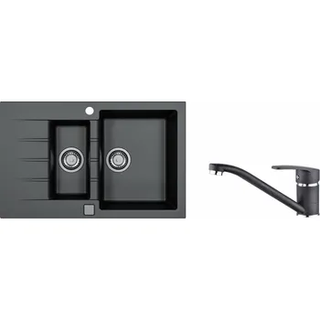 Granitový dřez SET ALVEUS CADIT 70 / 91 24303