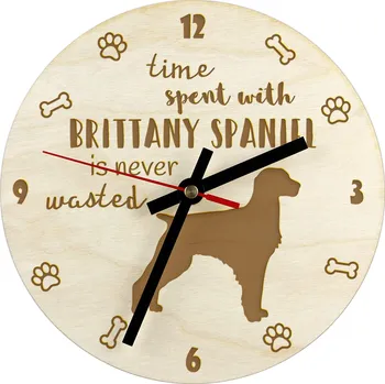 Hodiny Nástěnné hodiny Art-Dog béžové 30 cm