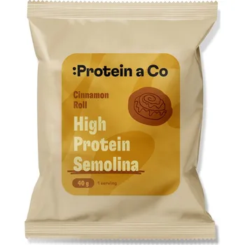 Fitness ProteinaCo Proteinová krupicová kaše 40 g Vyber si z těchto lahodných příchutí: Cinnamon Roll