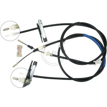 Lanko parkovací brzdy Tažné lanko, parkovací brzda A.B.S. K17472